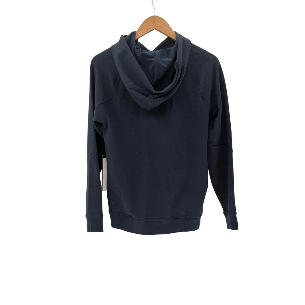 New Lululemon Hoodie Sweatshirt City Sweat The Sweat‎ Life Men Size XS Navy Blue